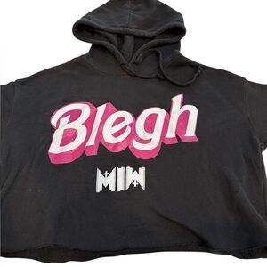 Motionless in White Blegh Barbie Crop Hoodie